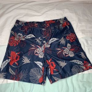 Jack O’Neill swim trunks L dark navy blue, mesh liner, inside key pocket